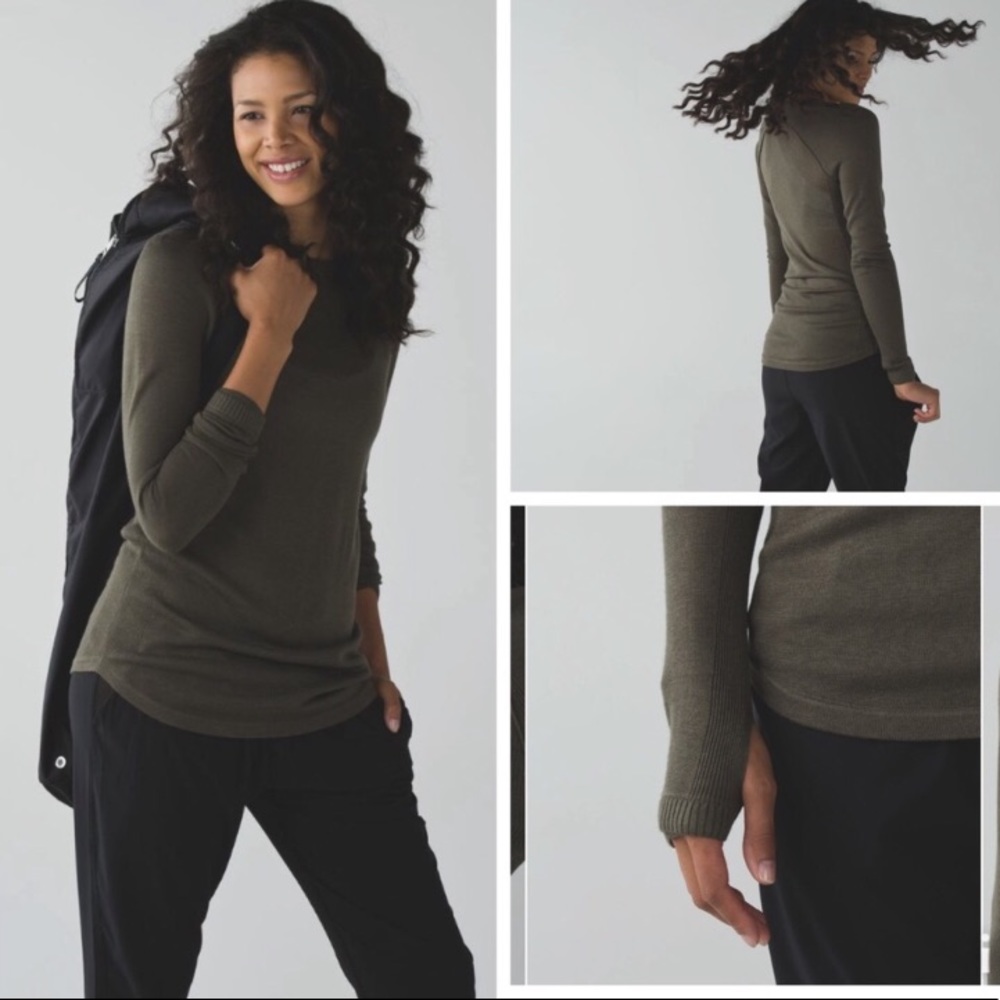 Lululemon Sunshine Coast Be Bold Long Sleeve Knit